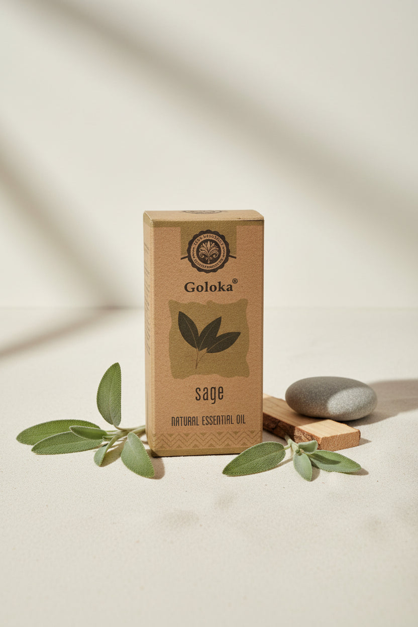 Sage Natural Essential Oil - Goloka