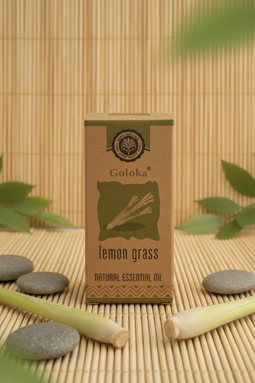 Lemongrass Natural Essential Oil - Goloka