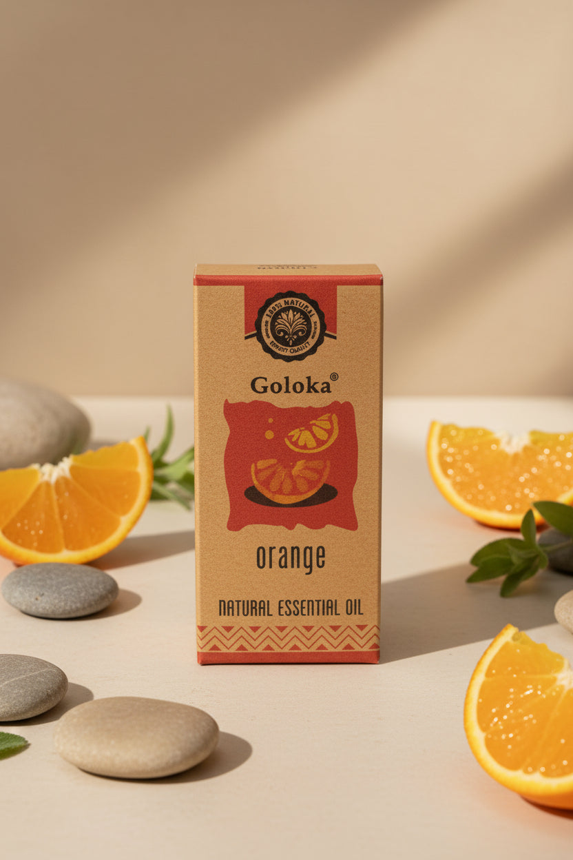 Orange Natural Essential Oil - Goloka
