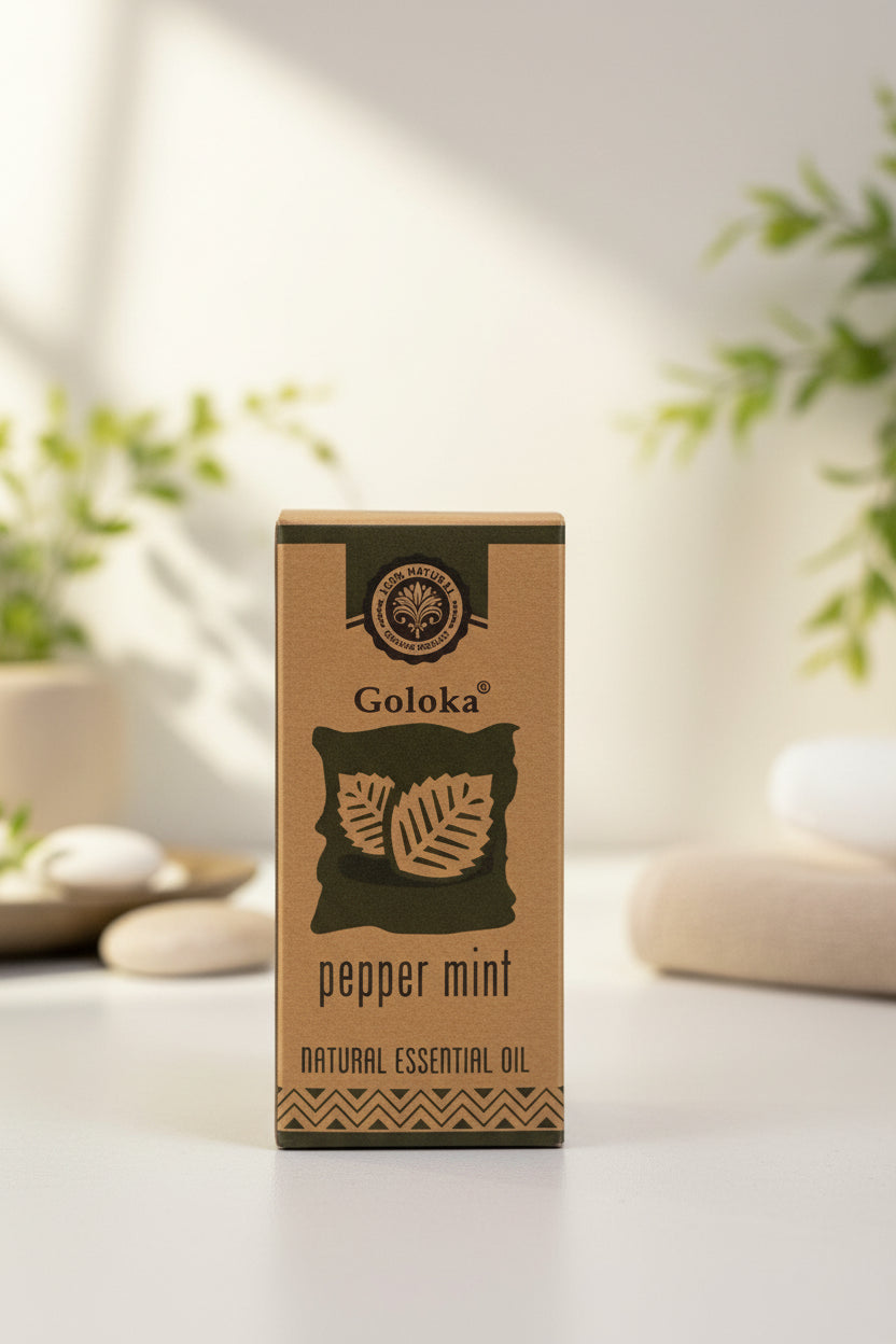 Peppermint Natural Essential Oil - Goloka