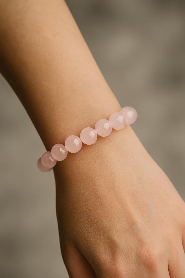 Rose Quartz - Unisex Single Stacking Bracelets