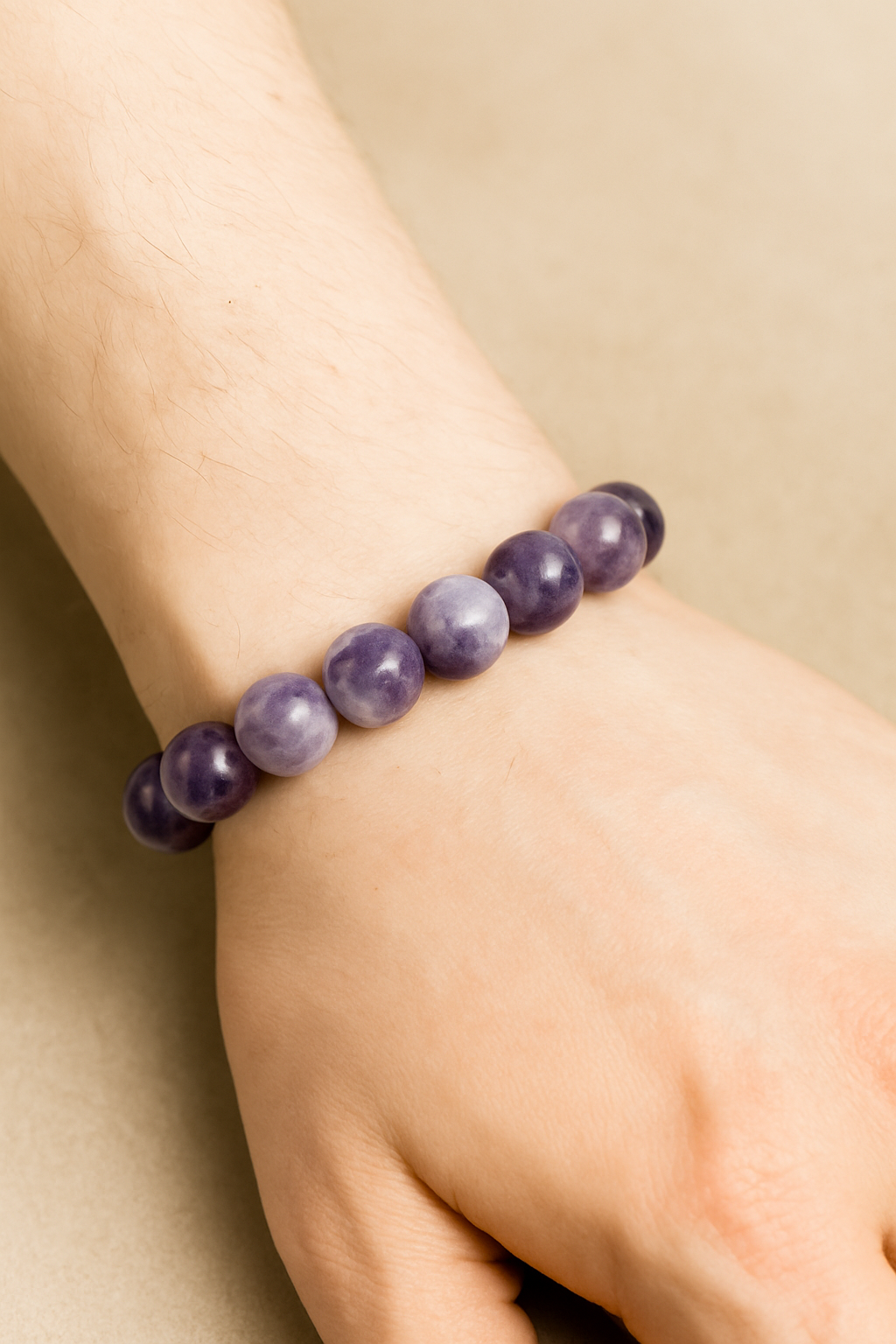 Amethyst - Unisex Single Stacking Bracelets
