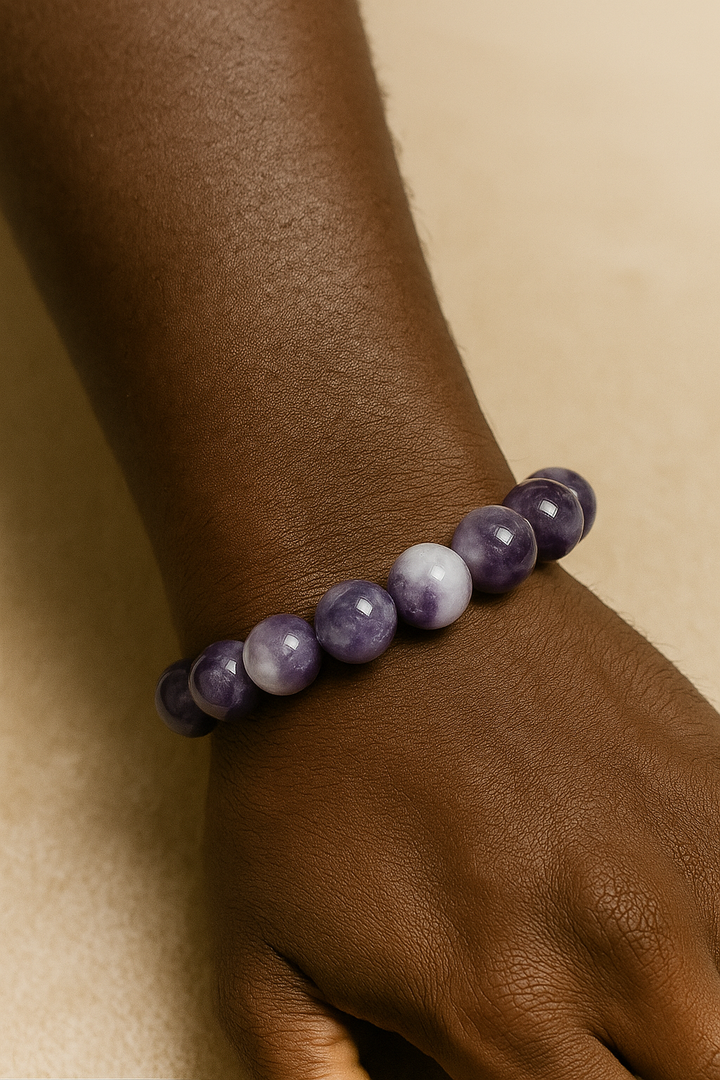 Amethyst - Unisex Single Stacking Bracelets
