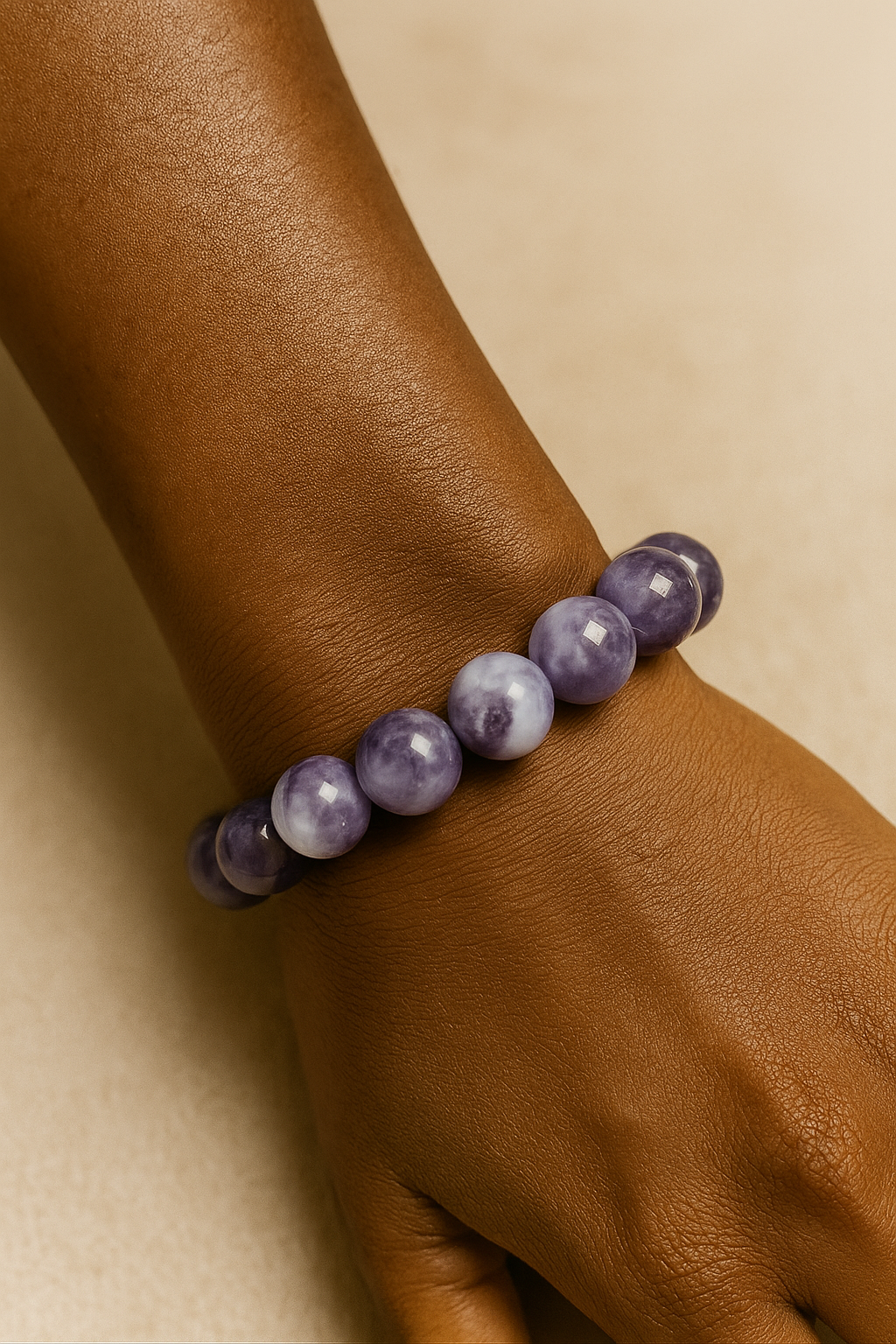 Amethyst - Unisex Single Stacking Bracelets