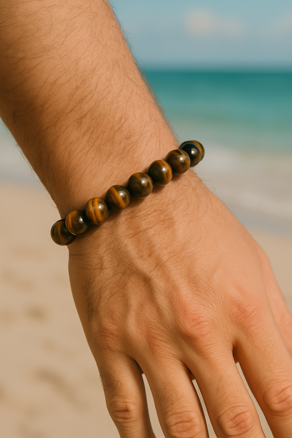 Tiger's Eye - Unisex Single Stacking Bracelets