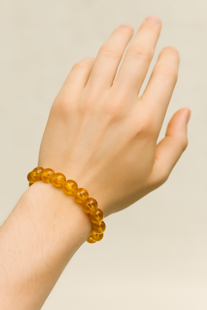 Citrine - Unisex Single Stacking Bracelets