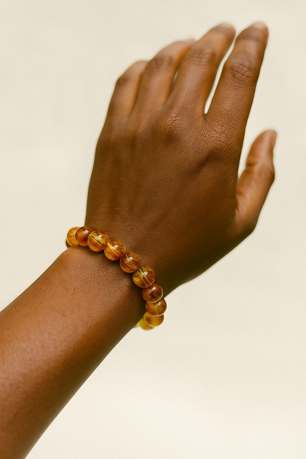 Citrine - Unisex Single Stacking Bracelets
