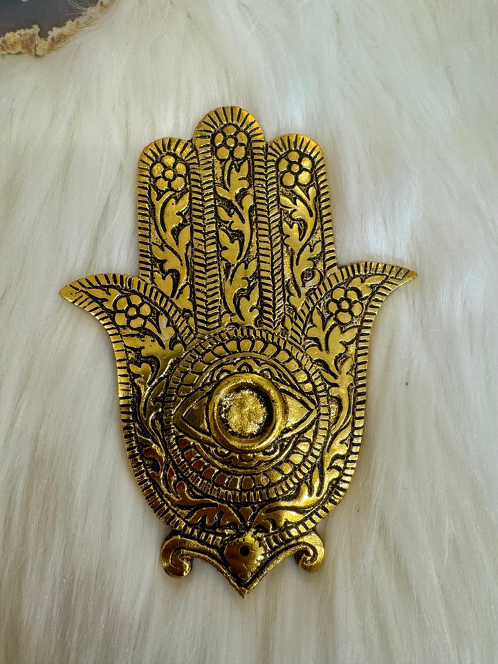 Hamsa Cone/Incense Holder
