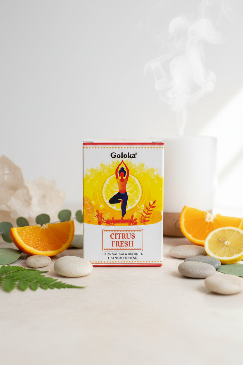 Citrus Fresh 100% Essential Oil Blend  - Goloka