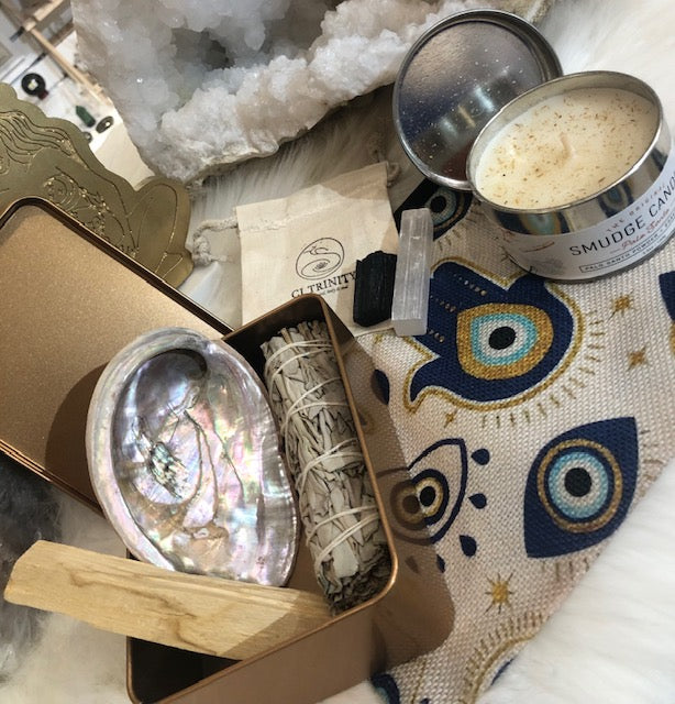 Energy Clearing Kit with Candle