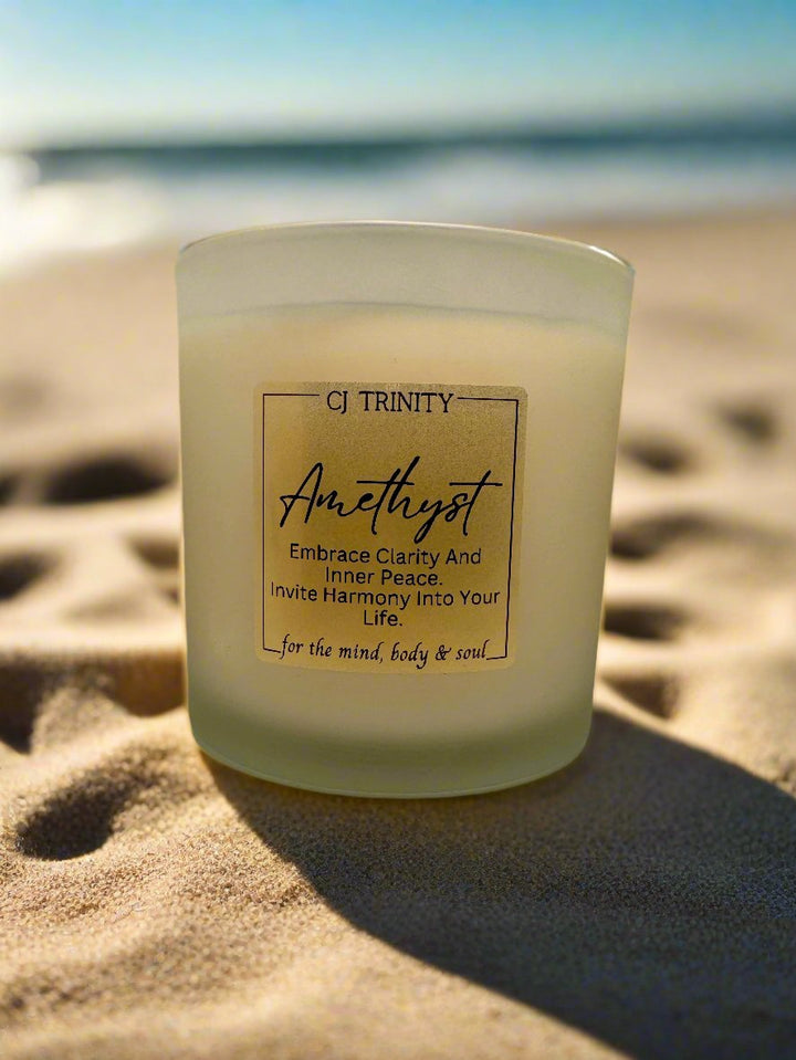 Amethyst Large Candle