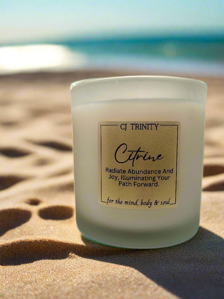 Citrine Large Candle