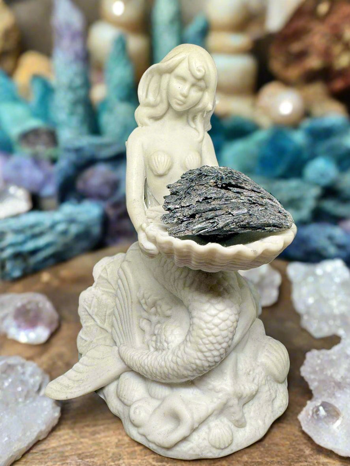 Black Kyanite Tumble Raw