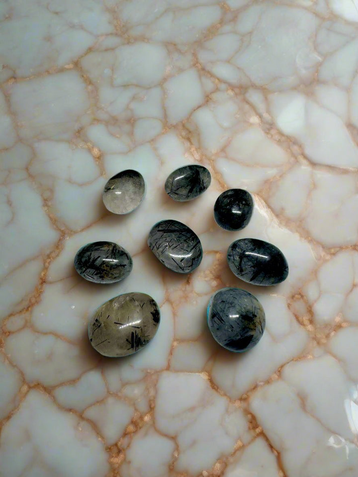 Tourmalinated Quartz Tumble