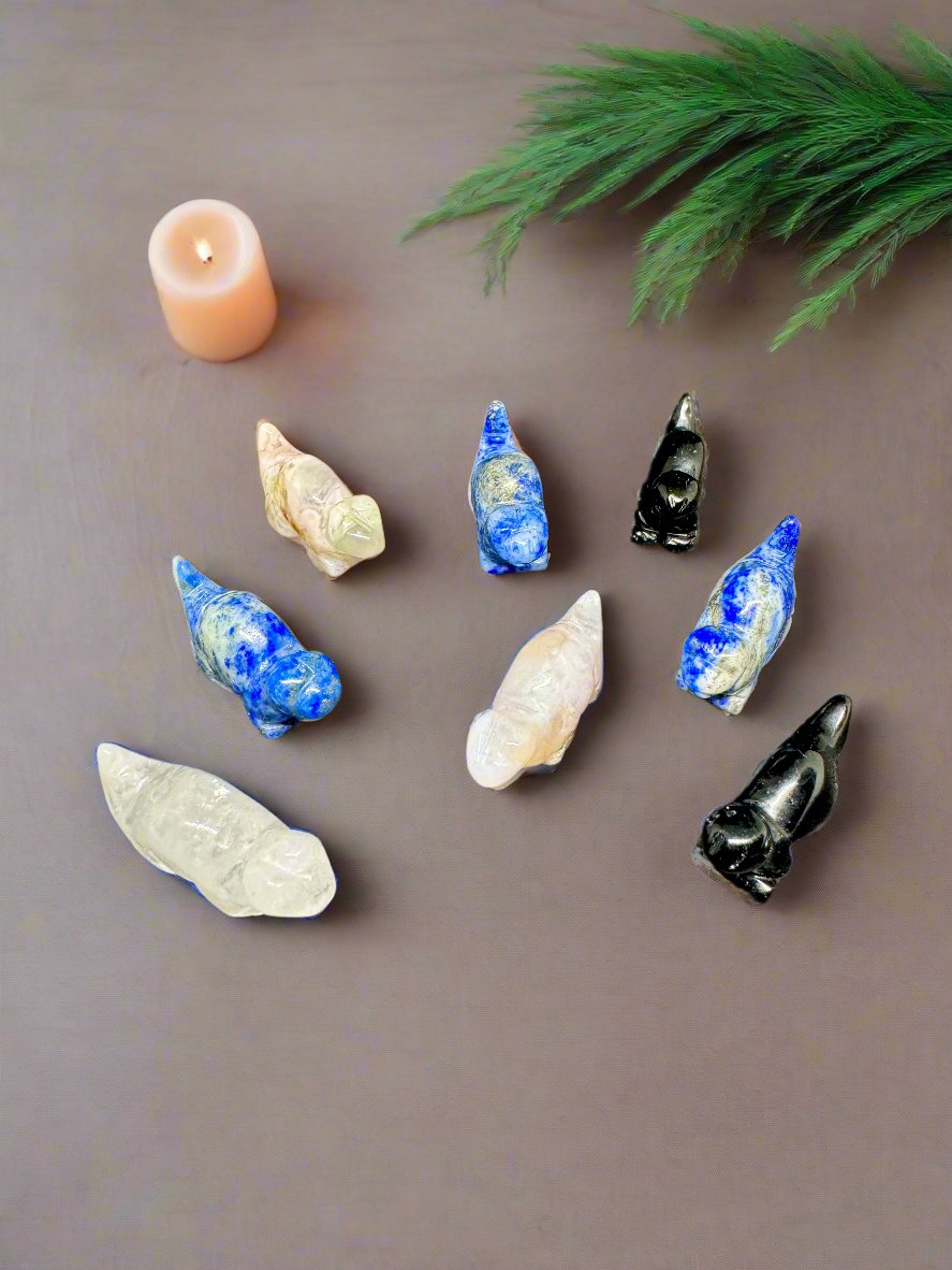 Mini Dinosaur Carvings