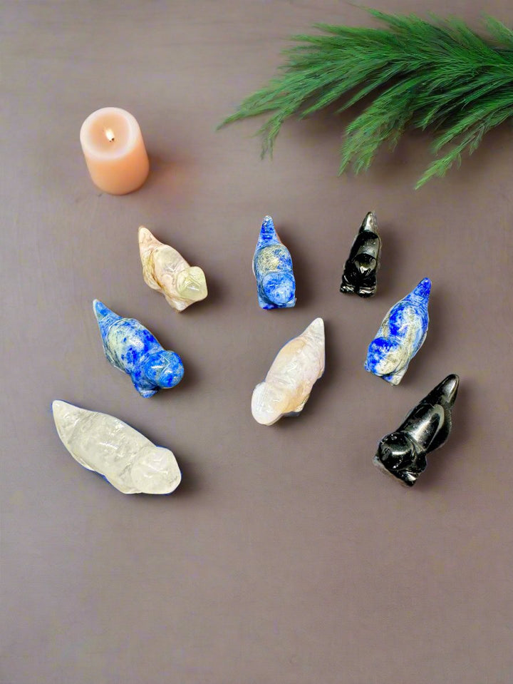 Mini Dinosaur Carvings