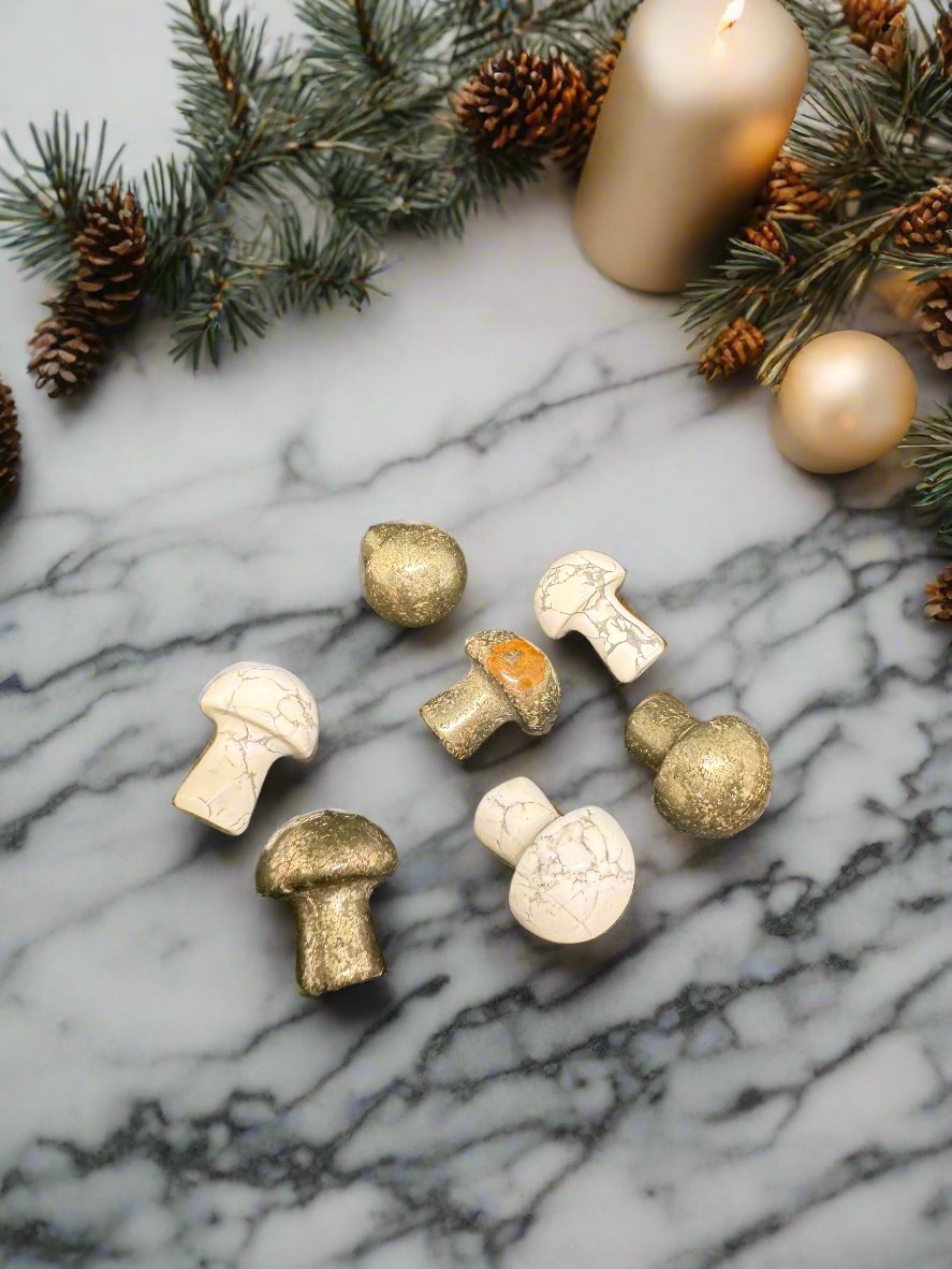 Pyrite Mini Mushroom