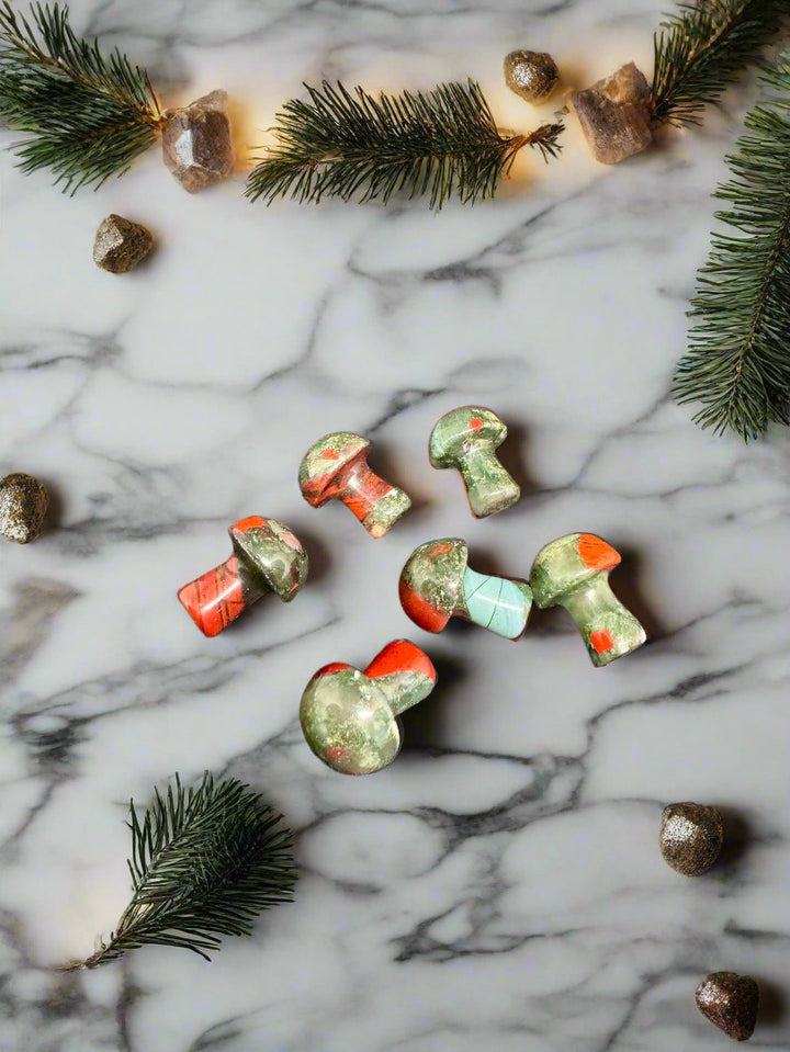 Bloodstone Mini Mushroom