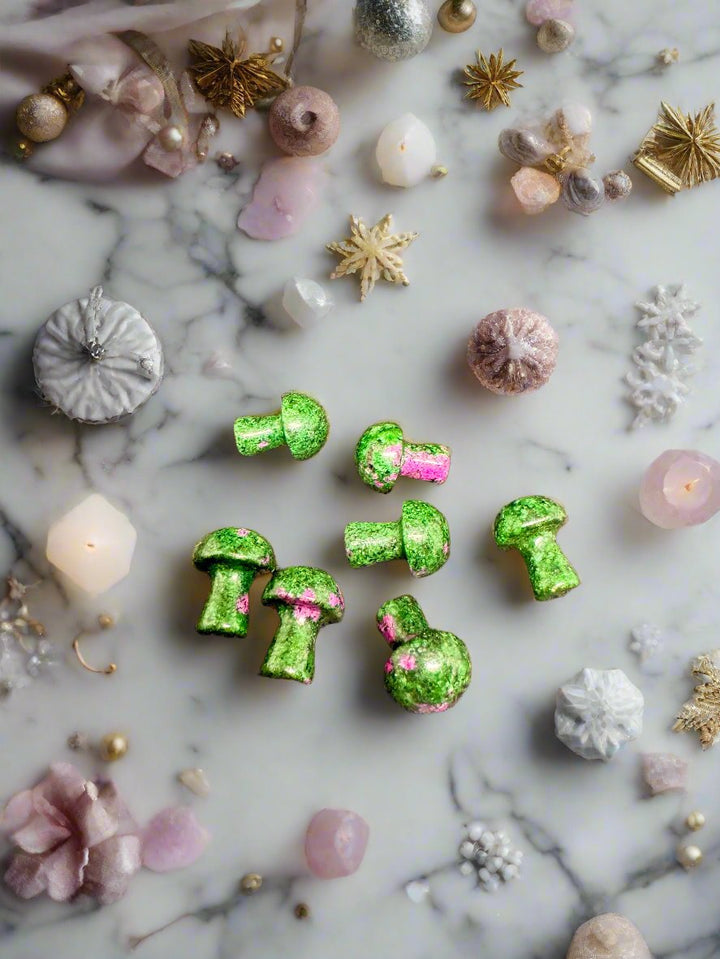 Ruby in Zoizite Mushroom