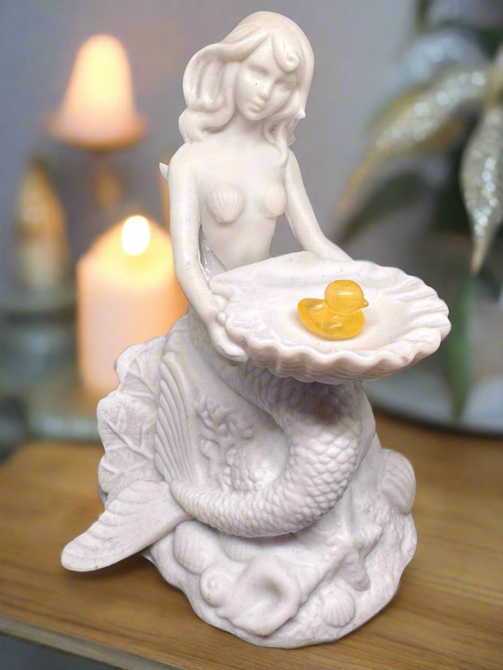 Tiny DUCKY Fluorite Carvings