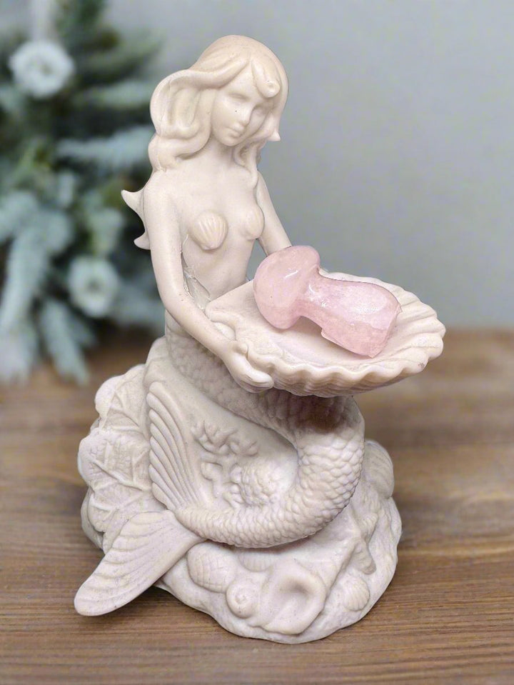 Rose Quartz Medium Mushroom