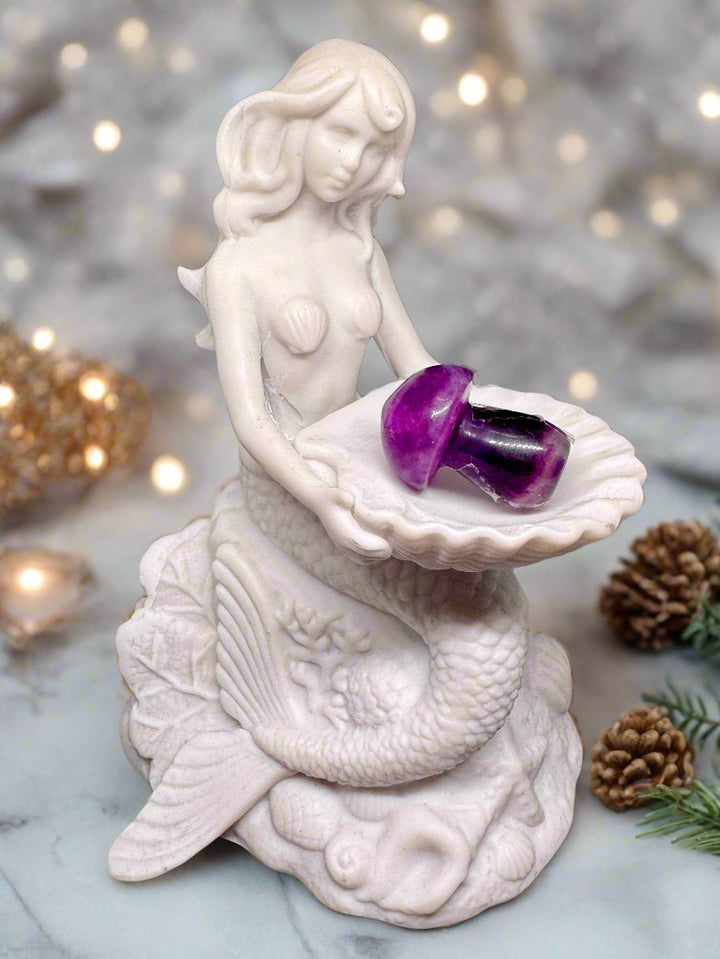 Fluorite Medium Mushroom