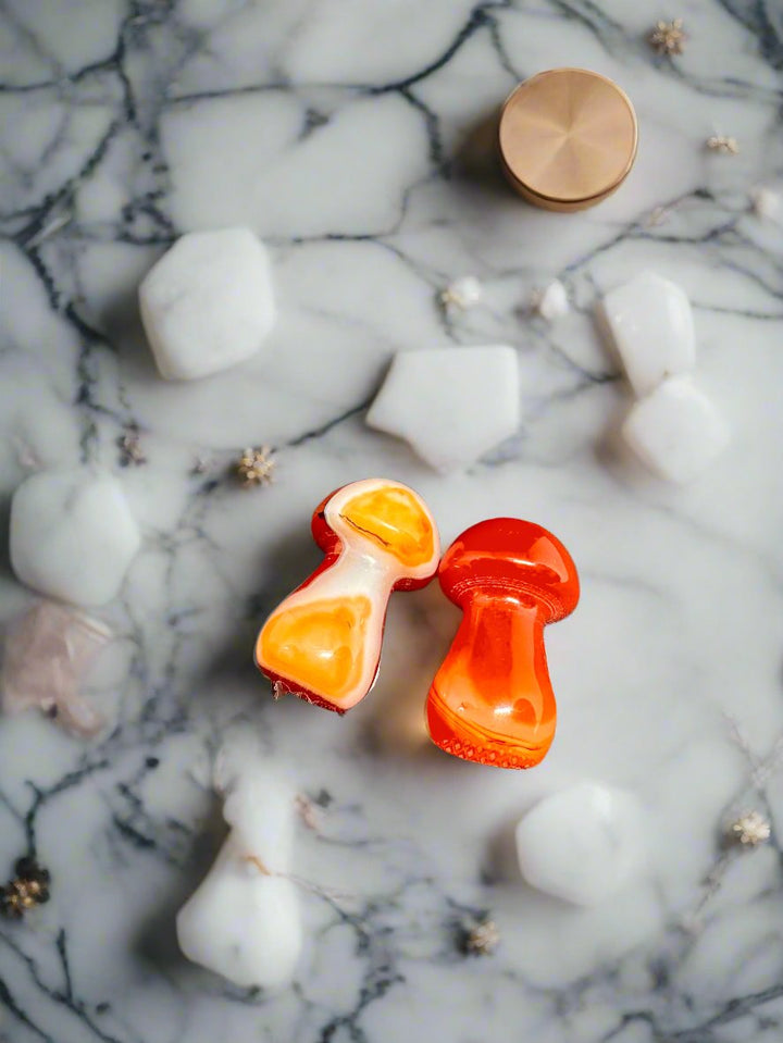 Carnelian Medium Mushroom