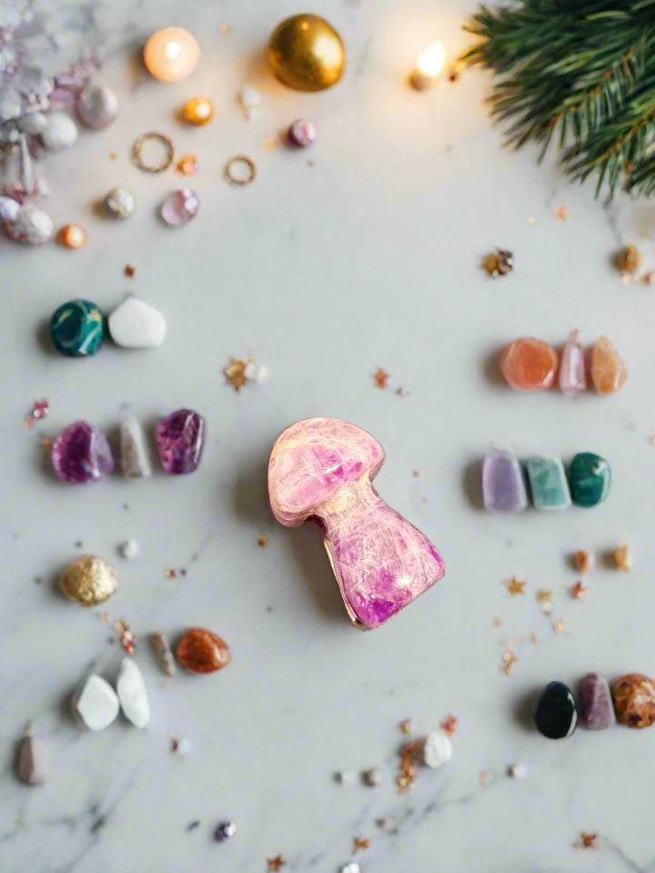 Amethyst Medium Mushroom