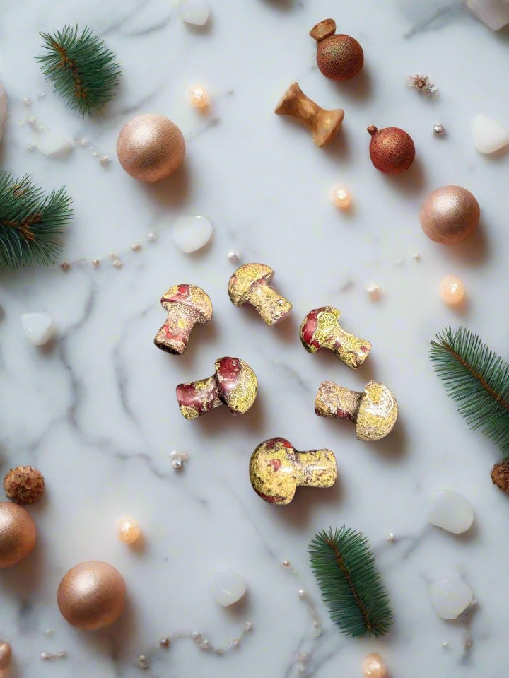 Dragon Bloodstone Mini Mushrooms