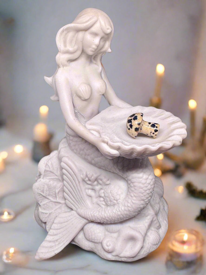 Dalmatian Jasper Mini Mushrooms