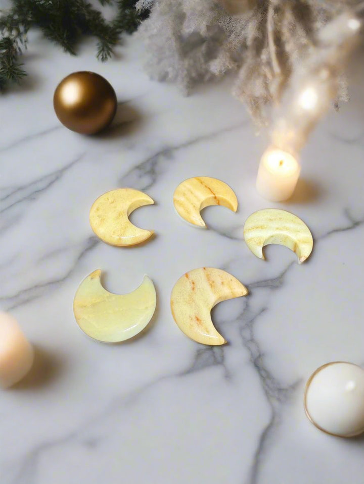 Caribbean Calcite Moon