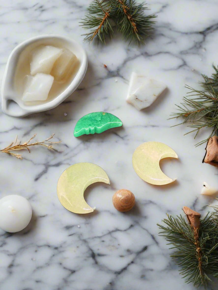 Green Aventurine Moon