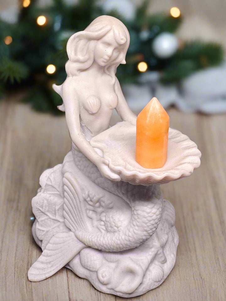 Orange Calcite Mini Tower