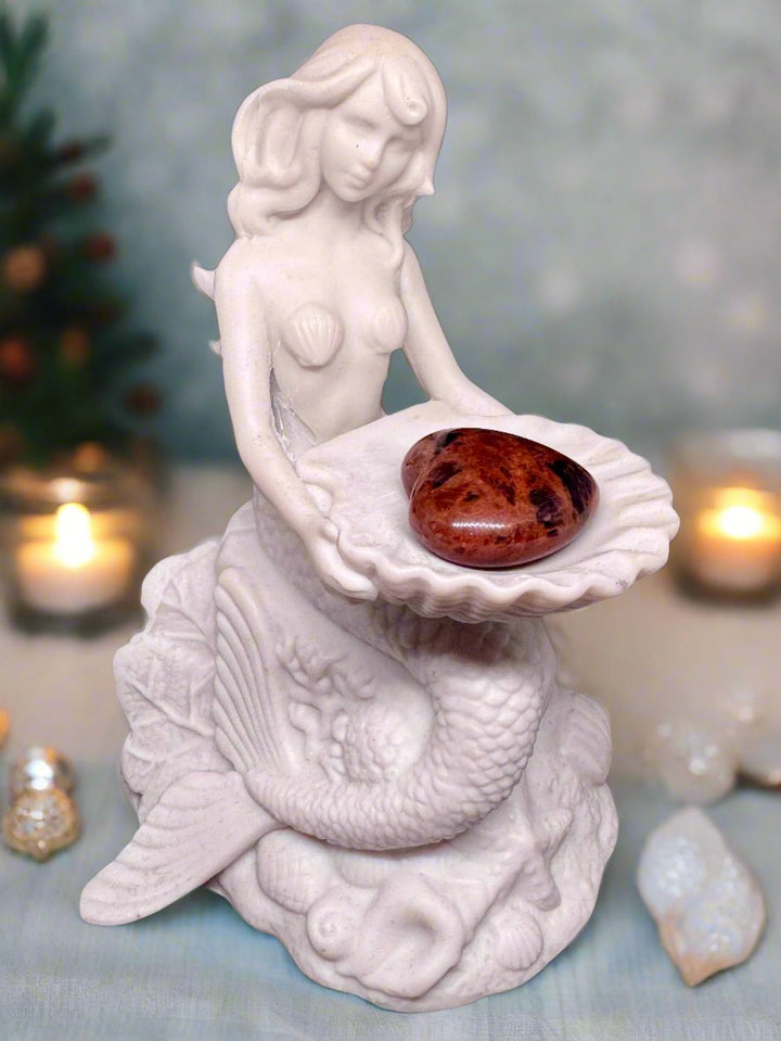 Mahogany Obsidian Hearts