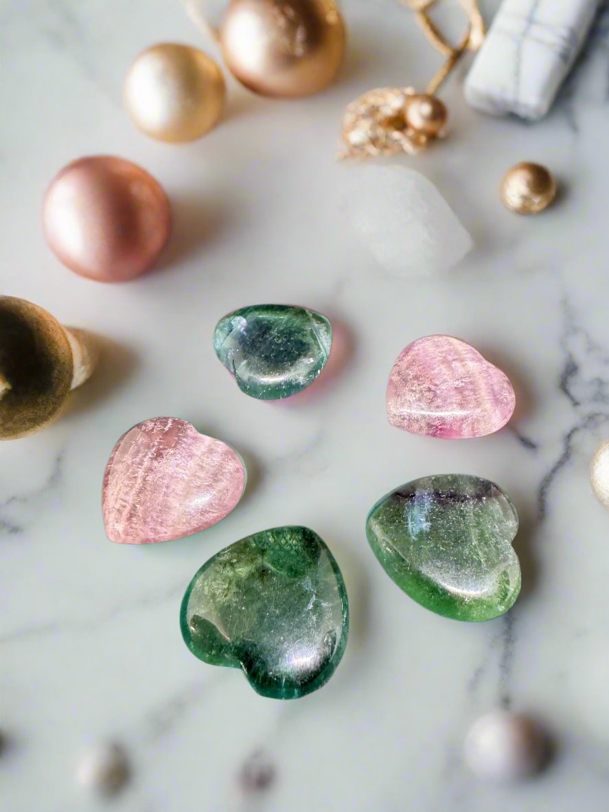 Fluorite Hearts