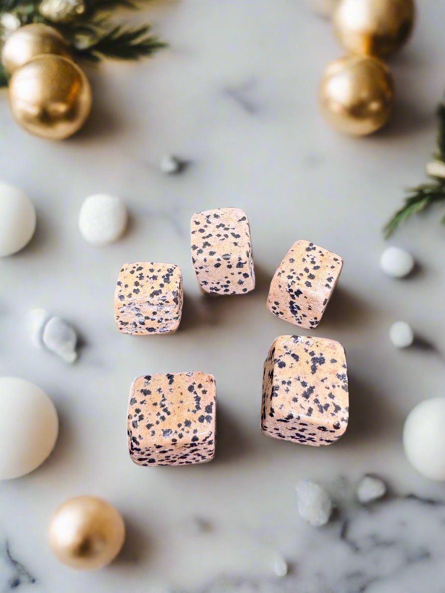 Dalmatian Jasper Cubes