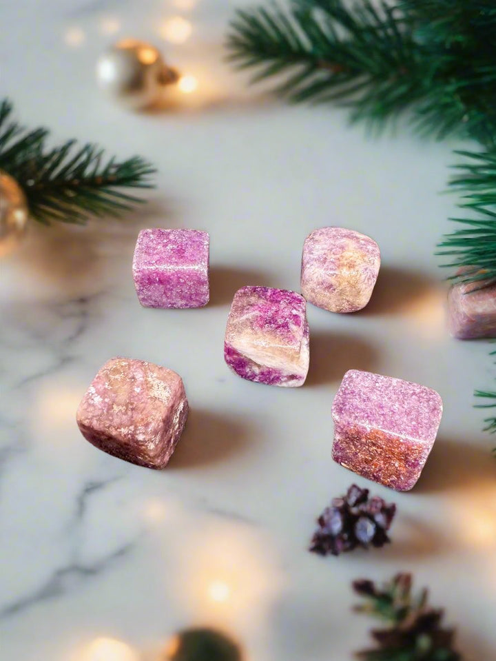 Lepidolite Cubes