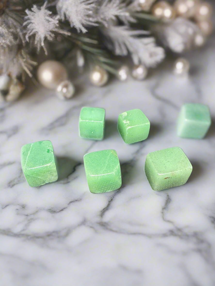 Aventurine Cubes