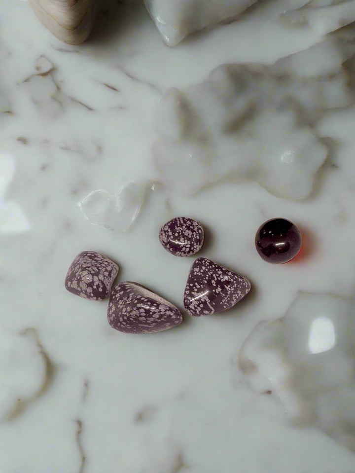 Snowflake Obsidian Tumble