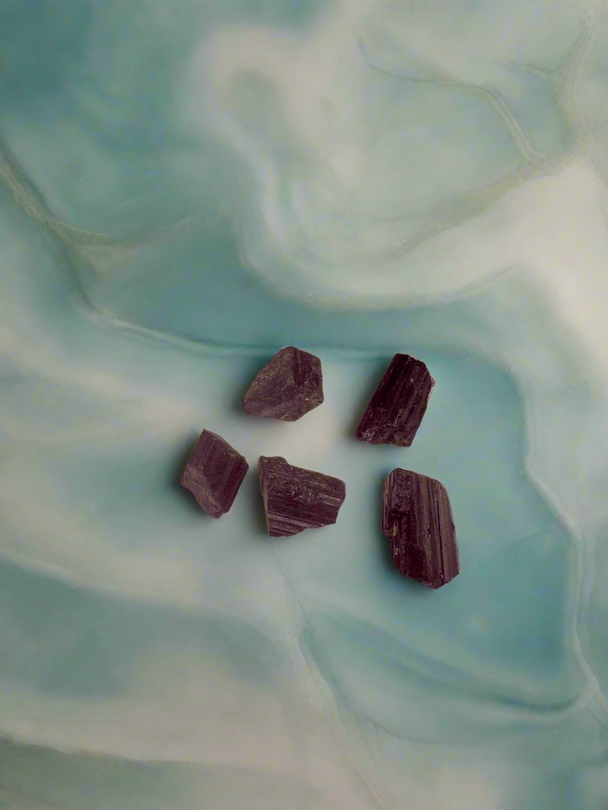 Black Tourmaline Tumble (Small RAW)