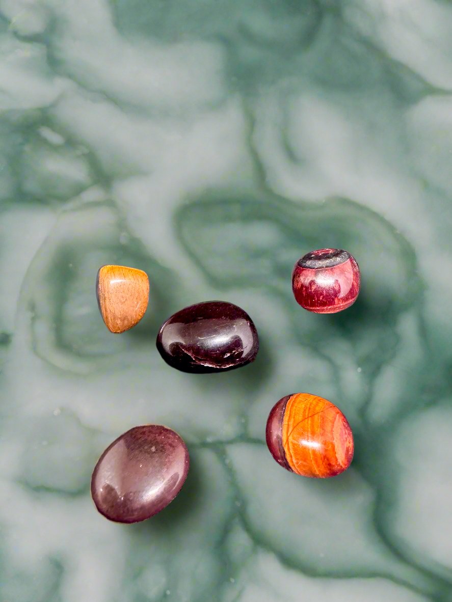 Red Tiger's Eye Tumble