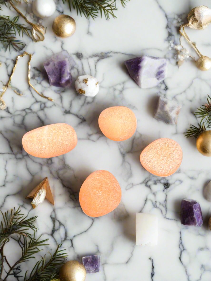 Orange Calcite Tumble