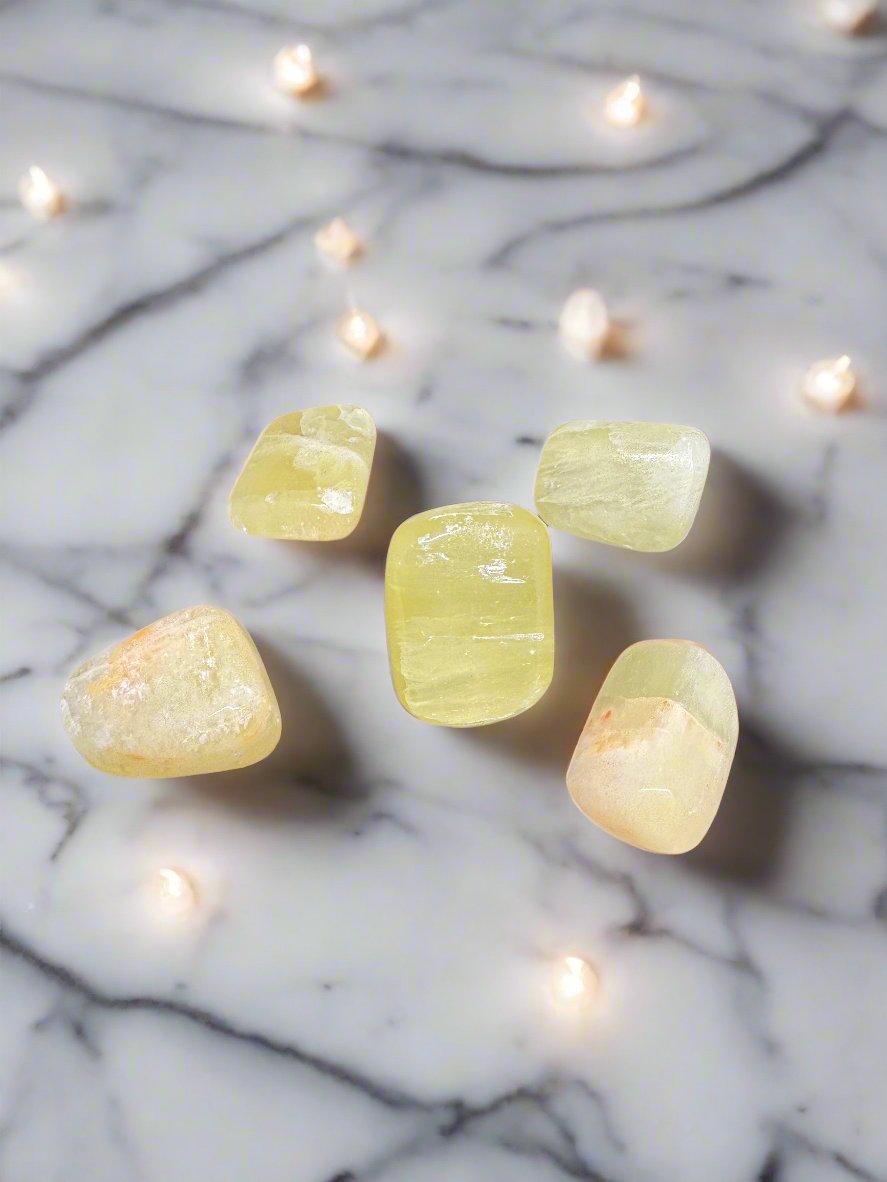 Lemon Calcite Tumble