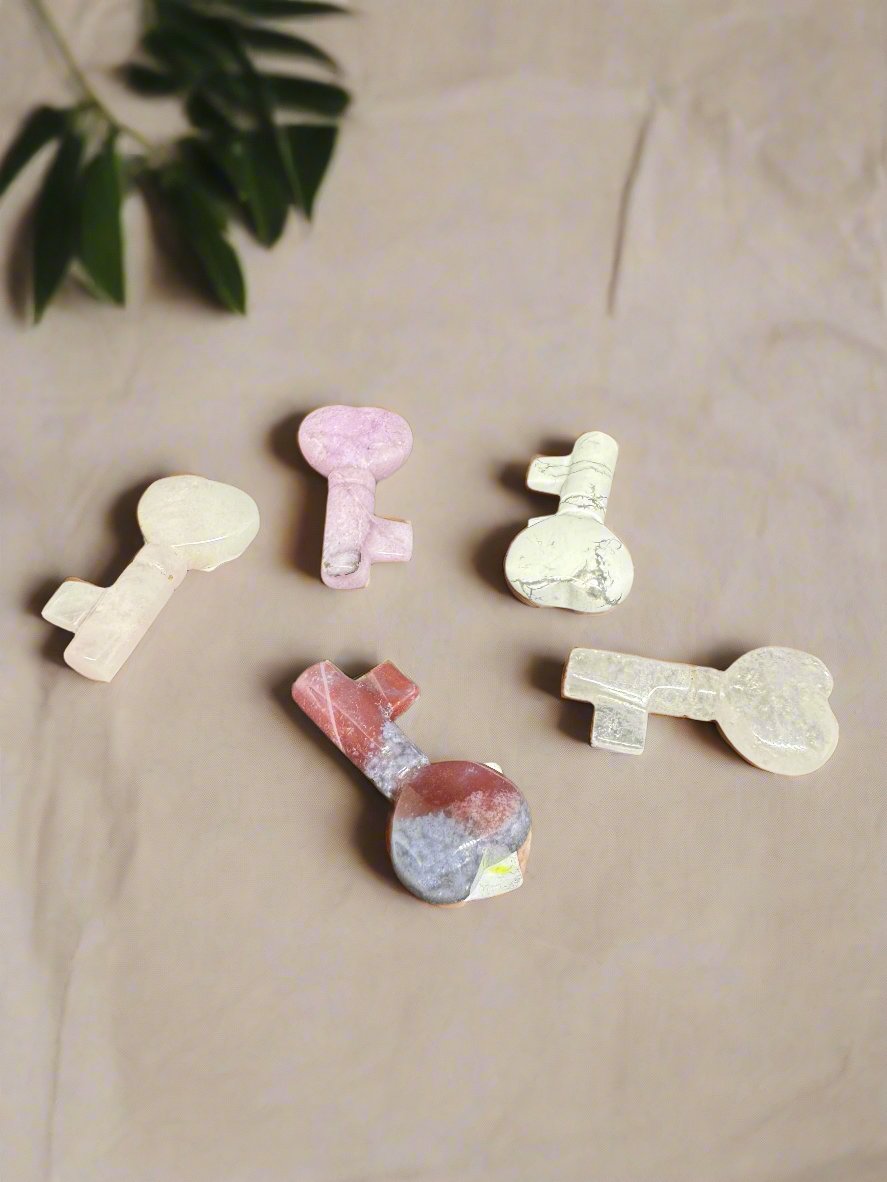 Asst. Gem Key Carving