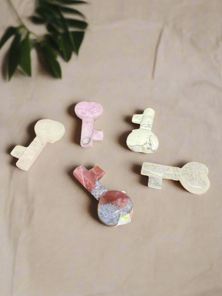 Asst. Gem Key Carving