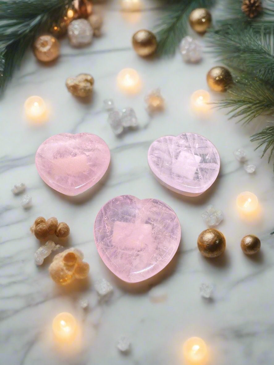Rose Quartz Worry Stone