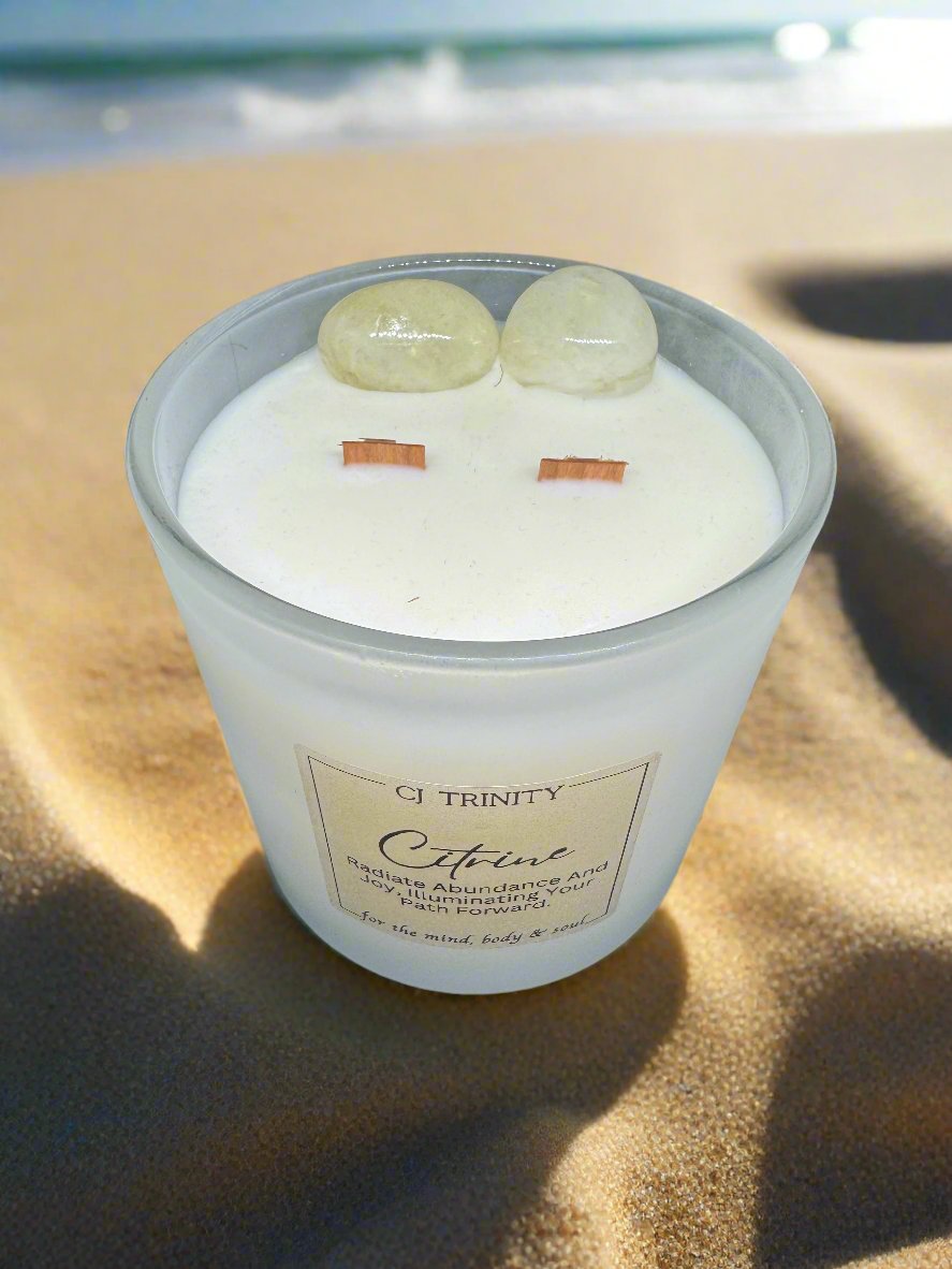 Citrine Large Candle
