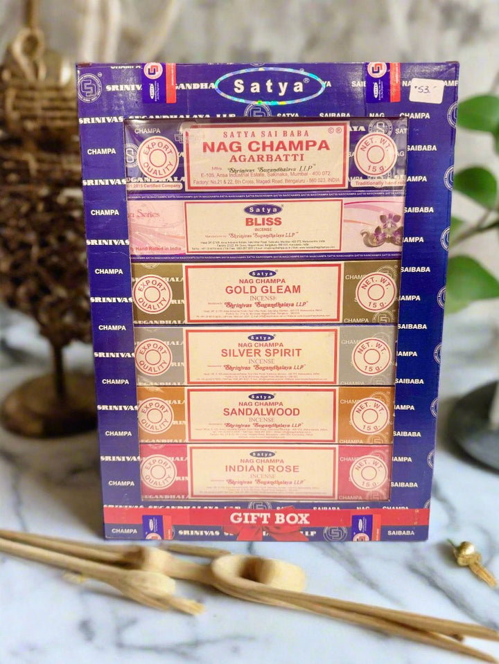 12 Pack Assorted Incense Sticks - Satya