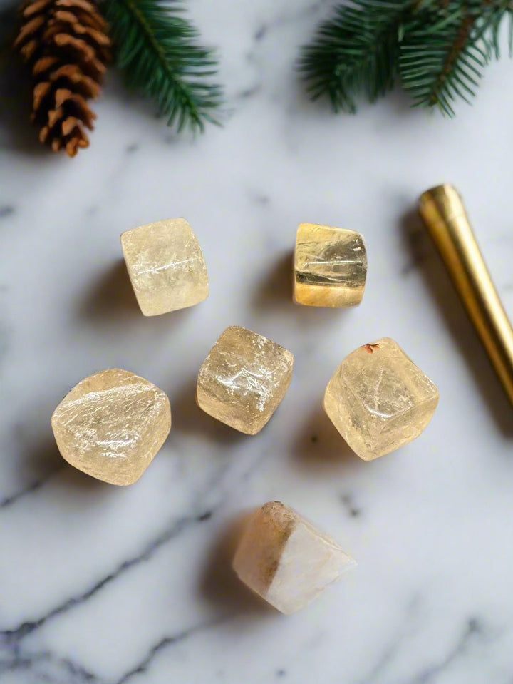 Smokey Quartz Cubes