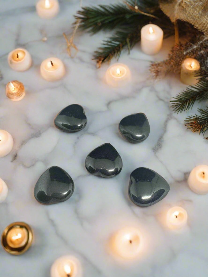 Hematite Hearts